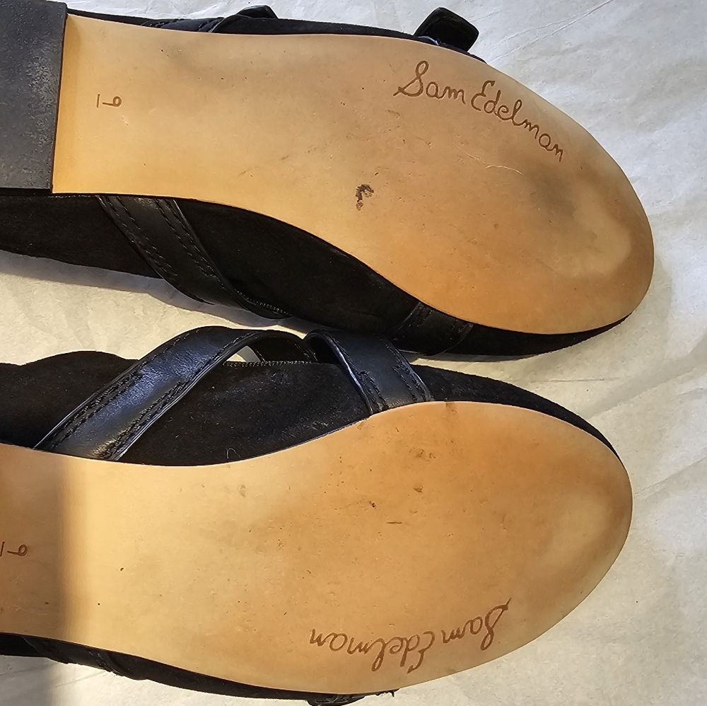 Women's Sam Edelman  Fianna Suede Ballet Flats Size 9 - Picture 9 of 10